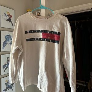 Tommy Hilfiger White Sweatshirt